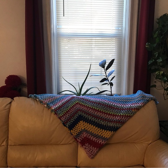 Colorful Crochet Blanket